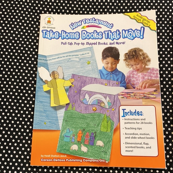 Sunday school supplies! Two Take Home Books that Move. - Picture 4 of 5